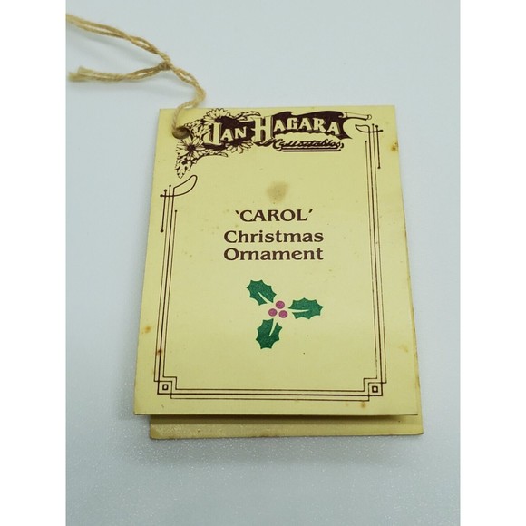 Jan Hagara Collection Porcelain Ornaments Set Carol Jill Jessica Lot of 3 - Picture 6 of 16